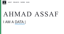 Desktop Screenshot of ahmadassaf.com